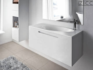 Areo Kollektion - Welness für Ihr Badezimmer von Zicco, ZICCO GmbH - Waschbecken und Badewannen in Blankenfelde-Mahlow ZICCO GmbH - Waschbecken und Badewannen in Blankenfelde-Mahlow Modern Bathroom Marble White