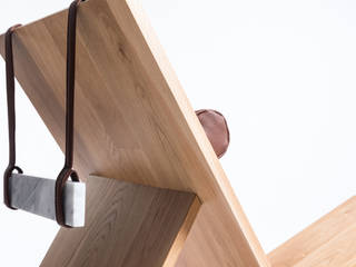 Chloe Chair, Minimal Studio Minimal Studio Living room Wood