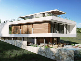 Casa JEM, Martins Lucena Arquitetos Martins Lucena Arquitetos บ้านเดี่ยว