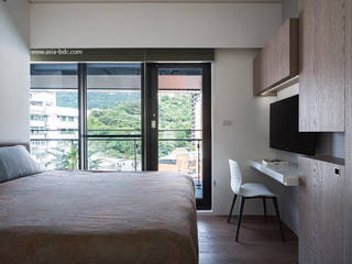 Jimmy line, Taipei Base Design Center Taipei Base Design Center Modern Bedroom