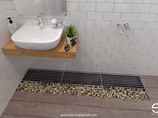 Female Office Toilet, Ectic Interior Design & Build Ectic Interior Design & Build Ванная в азиатском стиле