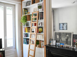 Bibliothèque Morgane, Guillaume Bouvet Guillaume Bouvet Living room