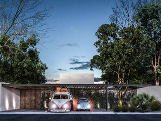 CASA GUARUMA, TULUM QUINTANA ROO, MEXICO., Obed Clemente Arquitecto Obed Clemente Arquitecto Single family home Concrete