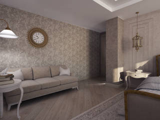 Спальня в бежевых тонах, Alt дизайн Alt дизайн Classic style bedroom