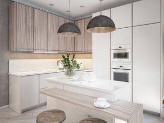 Современная кухня, Alt дизайн Alt дизайн Minimalistische keukens Hout Hout