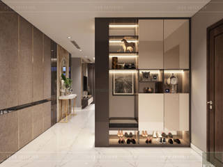 Phối hợp phong cách Tân cổ điển và Đương đại trong nội thất căn hộ, ICON INTERIOR ICON INTERIOR Modern style doors