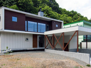 le bord, 株式会社 ATELIER O2 株式会社 ATELIER O2 Passive house Metal