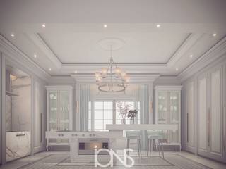 Sleek and Pristine Grey – White Kitchen Design Ideas, IONS DESIGN IONS DESIGN Kitchen Marble White