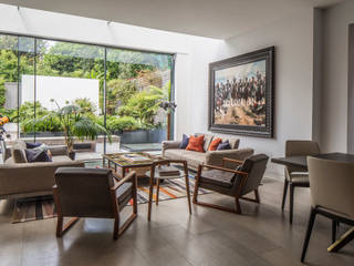 Antrim Grove: North West London, Roselind Wilson Design Roselind Wilson Design Modern living room