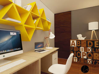 ESTUDIO INFANTIL BARRERA , T+F Arquitectos T+F Arquitectos Modern style study/office