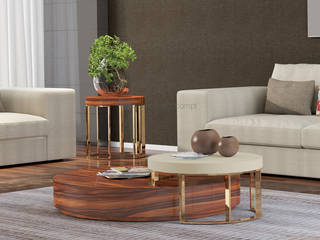 ​Mesa de Centro Puramis, Decordesign Interiores Decordesign Interiores リビング