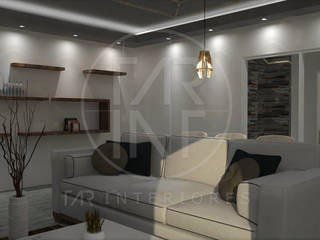 Cumbres, Saltillo, TAR INTERIORES TAR INTERIORES Modern living room