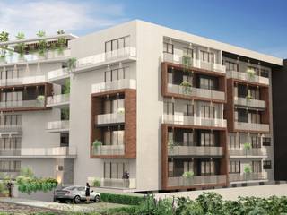 Torre Fazenda, Stuen Arquitectos Stuen Arquitectos Conjunto residencial Madera Acabado en madera