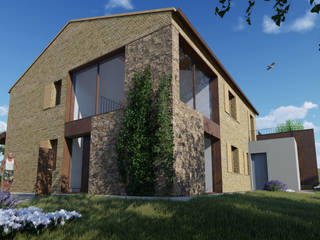 150802 | Ripristino tipologico immobile collabente nr 5, i Laghi, INDACO GROUP srl INDACO GROUP srl Country style house