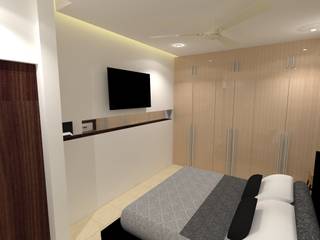 Residentail project, Design Tales 24 Design Tales 24 Dormitorios de estilo moderno Beige