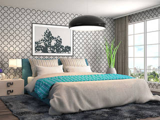 Bedroom Interiors and Design Concepts, Loginwood Loginwood 아시아스타일 침실