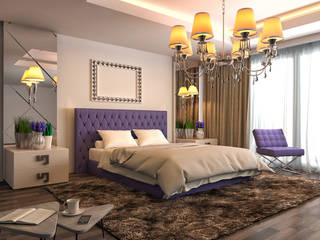 Bedroom Interiors and Design Concepts, Loginwood Loginwood Dormitorios de estilo asiático