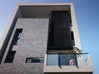 建築設計 神岡 SL House, 黃耀德建築師事務所 Adermark Design Studio 黃耀德建築師事務所 Adermark Design Studio Einfamilienhaus