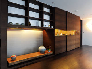 室內設計 怡和 YC House, 黃耀德建築師事務所 Adermark Design Studio 黃耀德建築師事務所 Adermark Design Studio Minimalistische Arbeitszimmer