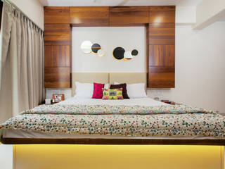 Lakhanis, Mumbai, Urbane Storey Urbane Storey Modern style bedroom