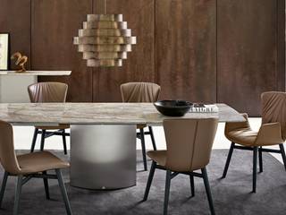 Adler Extendable Table, IQ Furniture IQ Furniture Modern dining room Stone