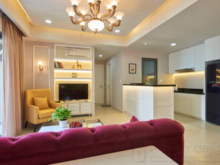 Căn hộ Masteri, Archifix Design Archifix Design Classic style living room
