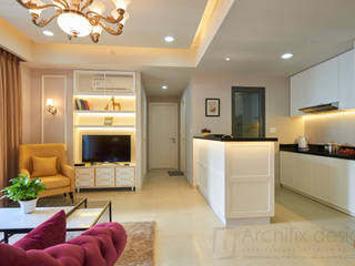Căn hộ Masteri, Archifix Design Archifix Design Classic style living room
