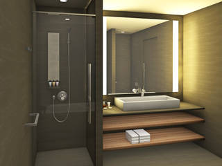 HOTEL BATHROOM, Studio Maiden Studio Maiden Kamar Mandi Minimalis