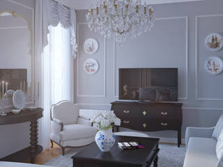 Do you like classic style? , Glancing EYE - Modelado y diseño 3D Glancing EYE - Modelado y diseño 3D Living room