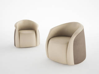 ARMCHAIRS, Studio Maiden Studio Maiden غرفة المعيشة