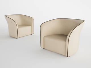 ARMCHAIRS, Studio Maiden Studio Maiden غرفة المعيشة