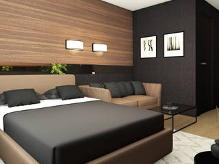 HOTEL ROOM, Studio Maiden Studio Maiden Classic style bedroom