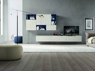 Salas de Estar, BMAA BMAA Modern living room