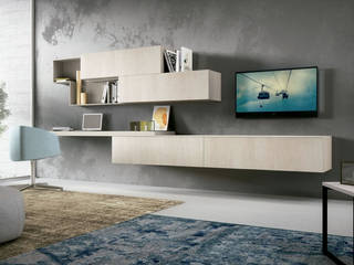 Salas de Estar, BMAA BMAA Modern living room