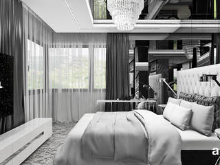 THE ONLY GAME IN TOWN | II | Wnętrza domu, ARTDESIGN architektura wnętrz ARTDESIGN architektura wnętrz Modern style bedroom