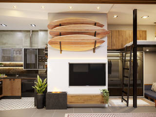 โดย Rau Duarte Arquitetura ชนบทฝรั่ง