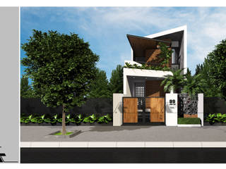 CHI HOUSE, AE STUDIO DESIGN AE STUDIO DESIGN 모던스타일 주택