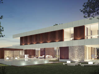 CASA MALLADOURA, EAU ARQUITECTURA S.L.P. EAU ARQUITECTURA S.L.P. Single family home Limestone