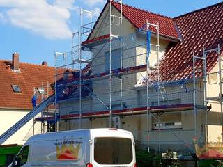 2018 | Dachsanierung in Bünde, Dachdeckermeisterbetrieb Dirk Lange Dachdeckermeisterbetrieb Dirk Lange Gable roof