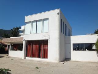 Vivienda del Rio por ARKITEKTURA, ARKITEKTURA ARKITEKTURA Einfamilienhaus Ziegel