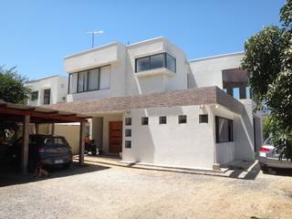 Vivienda del Rio por ARKITEKTURA, ARKITEKTURA ARKITEKTURA Einfamilienhaus Ziegel