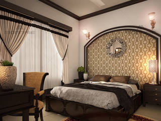 Bedroom Interior Design, Monnaie Architects & Interiors Monnaie Architects & Interiors Mediterrane Schlafzimmer