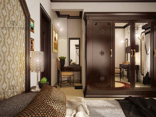 Bedroom Interior Design, Monnaie Architects & Interiors Monnaie Architects & Interiors 지중해스타일 침실