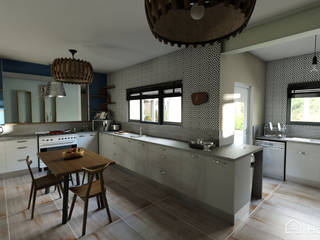 House VD Walt Renovation, Room 2 Room Design Room 2 Room Design Eclectic style kitchen