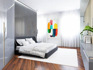 Quarto, Donna - Exclusividade e Design Donna - Exclusividade e Design モダンスタイルの寝室