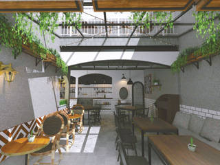 HASH HOUSE - YOGYAKARTA, INDONESIA, Asta Karya Studio Asta Karya Studio Ticari alanlar