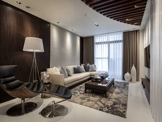 Interior Design - Ko Residence, 王子華設計工作室 王子華設計工作室 Salas de estilo minimalista