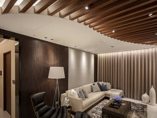 Interior Design - Ko Residence, 王子華設計工作室 王子華設計工作室 Salas de estilo minimalista