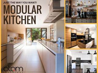 Kitchen, Atom Interiors Atom Interiors Кухонні прилади