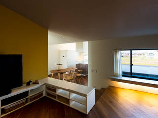 o house, Takeru Shoji Architects.Co.,Ltd Takeru Shoji Architects.Co.,Ltd Dining room